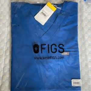 Figs Leon™ Two-Pocket Scrub Top (Small)